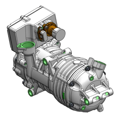 New Energy Electric Air Conditioning Compressor high quality